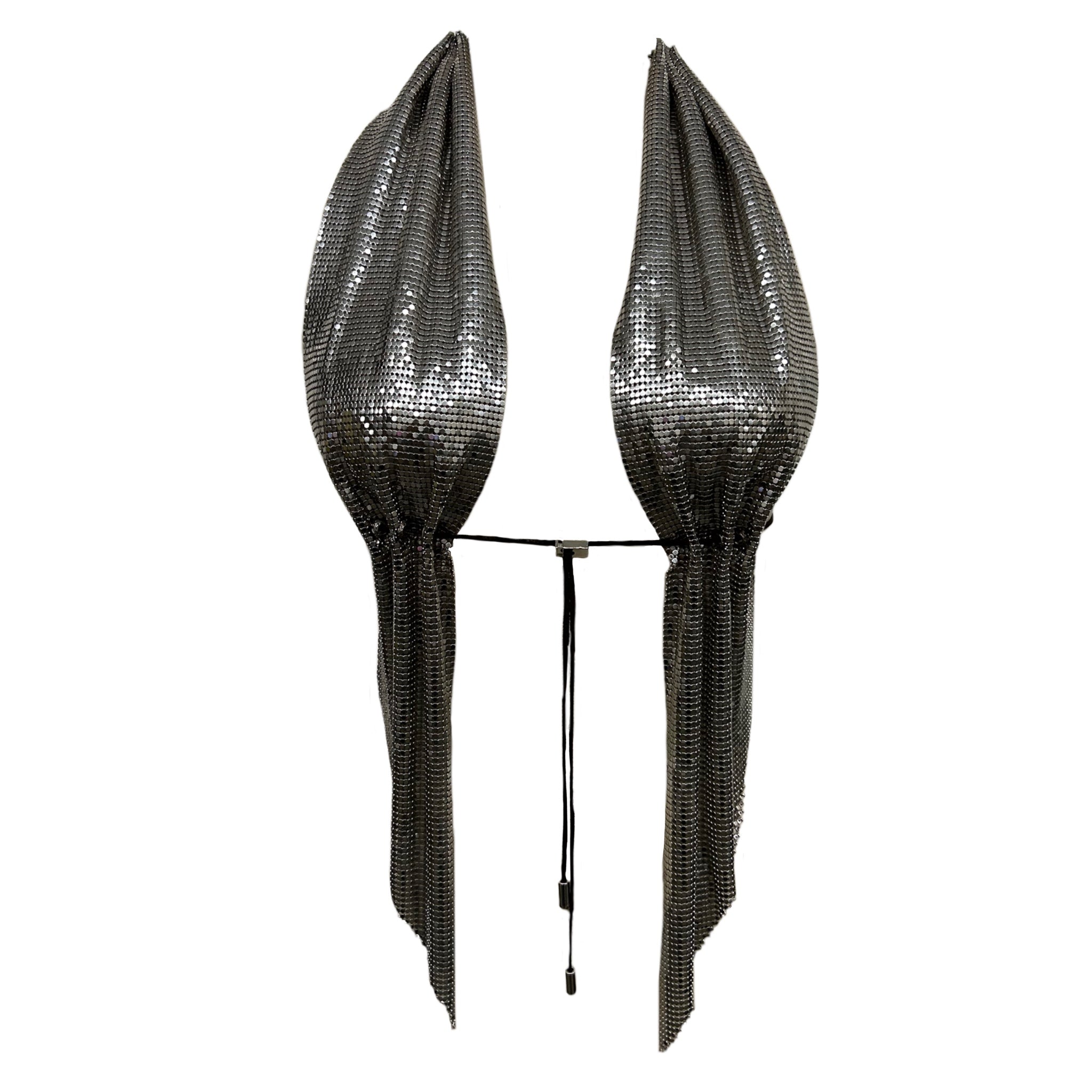 Chainmail and Leather Strap Top